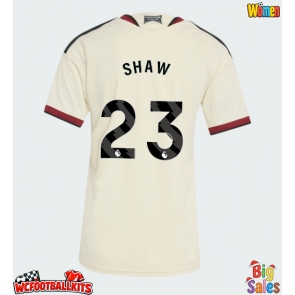 Manchester United Luke Shaw #23 Replica Third Stadium Shirt for Women 2026-27 Short Sleeve